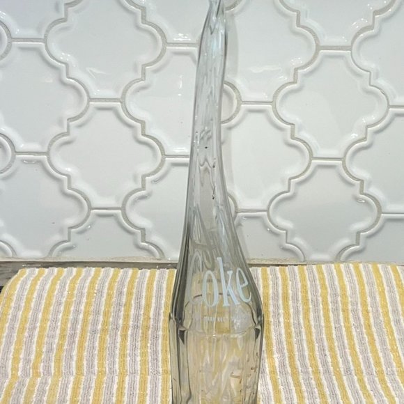 Unique Stretched Coca-Cola Bottle Vase 19" Long - Picture 5 of 11